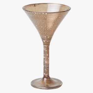 Galaxy Recycled Martini Glass - bronze