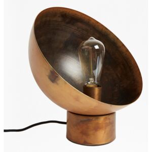 Molten Copper Table Lamp - bronze