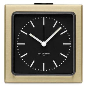 LEFF Amsterdam Block Alarm Clock Brass