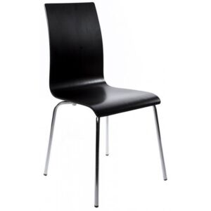 Ultra Thin Frame Retro Faux Leather Chair