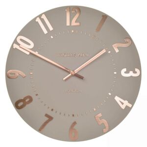Thomas Kent 30cm Mulberry Wall Clock Rose - Gold