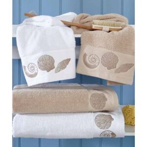 Damart Shell Embroidered Towel
