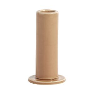 Tube Medium Candle stick - / H 10 cm - Ceramic by Hay Orange