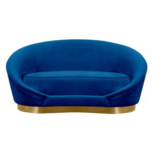 Selini Two Seat Sofa - Navy Blue