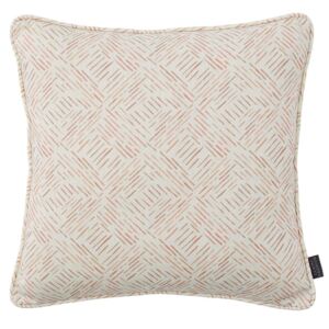 Grassland Russet Cushion - 43 x 43 cm / Red / Cotton Linen