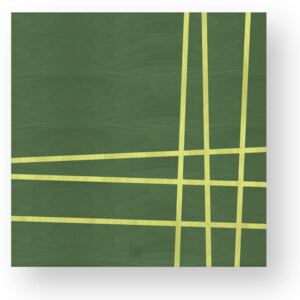 LINES TWO INLAYED WOOD WALL PANEL - Colours