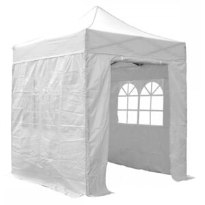 Airwave Four Seasons Essential 2x2 Pop Up Gazebo with Sides - White Co