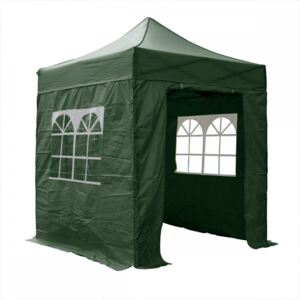 Airwave Four Seasons Essential 2x2 Pop Up Gazebo with Sides - Green Co