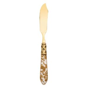 ALADDIN GOLD-PLATED 24KT 6 FISH KNIVES - Gold