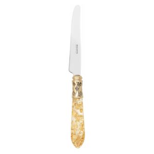 ALADDIN GOLD-PLATED RING 6 DESSERT KNIVES - Transparent Gold