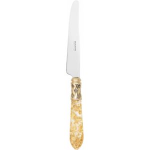 ALADDIN GOLD-PLATED RING 6 TABLE KNIVES - Transparent Gold