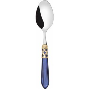 ALADDIN GOLD-PLATED RING 6 TABLE SPOONS - Blue