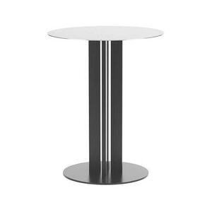 Scala Round table - / Ø 60 cm - Steel by Normann Copenhagen Grey/Silver/Metal