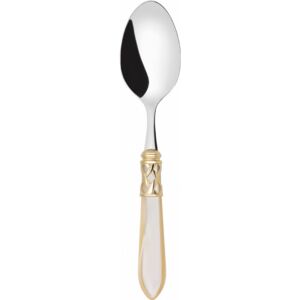 ALADDIN GOLD-PLATED RING 6 TABLE SPOONS - Ivory
