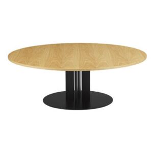 Scala Coffee table - / Ø 130 x H 40 cm - Natural oak by Normann Copenhagen Natural wood