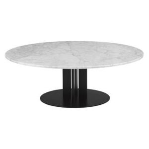 Scala Coffee table - / Ø 130 x H 40 cm - White marble by Normann Copenhagen White
