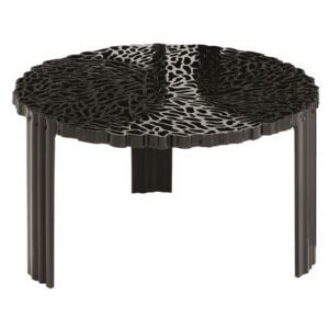 T-Table Basso Coffee table - H 28 cm by Kartell Black