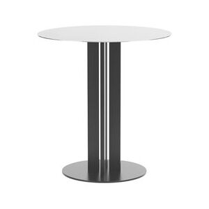 Scala Round table - / Ø 70 cm - Steel by Normann Copenhagen Grey/Silver/Metal