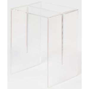 Max-Beam End table by Kartell Transparent