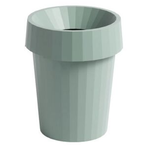 Shade Wastepaper basket - / Ø 30 x H 37 cm by Hay Green