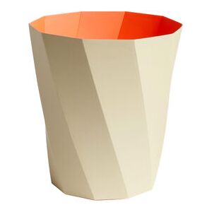 Paper Paper Wastepaper basket - / Recycled paper - Ø 28 x H 30.5 cm by Hay Beige