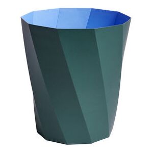 Paper Paper Wastepaper basket - / Recycled paper - Ø 28 x H 30.5 cm by Hay Green