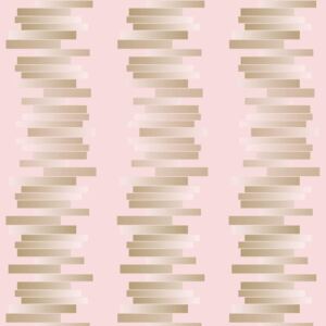 Vermarette Rose Cotton Fabric - Per metre / Pink / Cotton