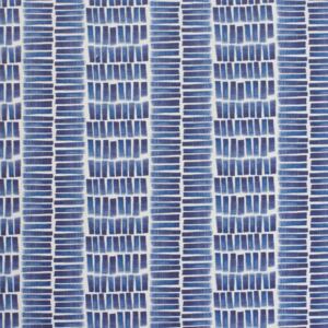 Ocean Indigo Cotton Linen Fabric - Per metre / Blue / Cotton Linen