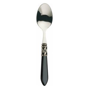 ALADDIN OLD SILVER-PLATED RING 6 COFFEE & TEA SPOONS - Grey