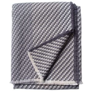 Charcoal Throw - 145 x 180 cm / Grey / Wool