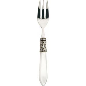 ALADDIN OLD SILVER-PLATED RING 6 FISH FORKS - Transparent