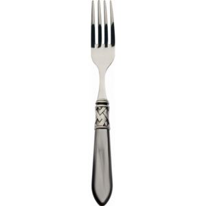 ALADDIN OLD SILVER-PLATED RING 6 TABLE FORKS - Grey