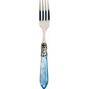 ALADDIN OLD SILVER-PLATED RING 6 TABLE FORKS - Pool