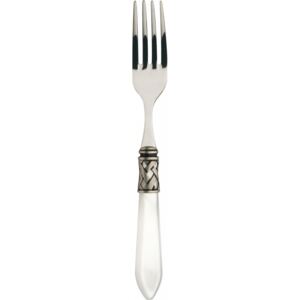 ALADDIN OLD SILVER-PLATED RING 6 TABLE FORKS - Transparent