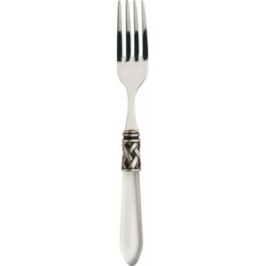 ALADDIN OLD SILVER-PLATED RING 6 TABLE FORKS - White