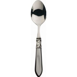 ALADDIN OLD SILVER-PLATED RING 6 TABLE SPOONS - Grey