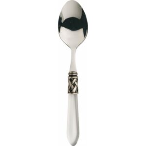 ALADDIN OLD SILVER-PLATED RING 6 TABLE SPOONS - White