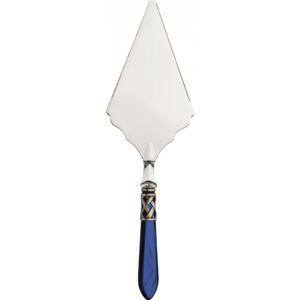 ALADDIN OLD SILVER-PLATED RING PIZZA & PIE SHOVEL - Blue