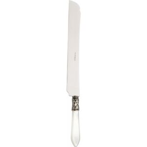 ALADDIN OLD SILVER-PLATED RING ROAST CAKE & PIE KNIFE - Transparent