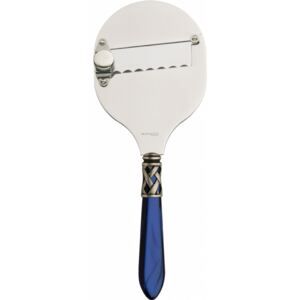 ALADDIN OLD SILVER-PLATED RING TRUFFLE SLICER - Blue