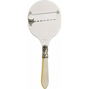 ALADDIN OLD SILVER-PLATED RING TRUFFLE SLICER - Ivory