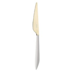 ARES 6 PVD GOLD TABLE KNIVES - Ivory