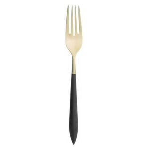 ARES PVD GOLD 6 TABLE FORKS - Black
