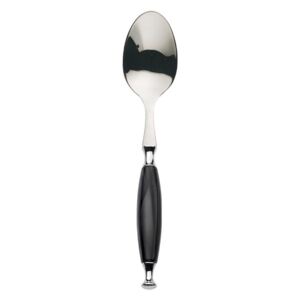 COUNTRY CHROME RING 6 COFFEE & TEA SPOONS - Black