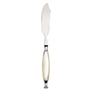 COUNTRY CHROME RING 6 FISH KNIVES - Ivory