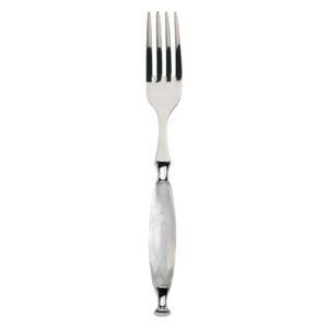COUNTRY CHROME RING 6 TABLE FORKS - White