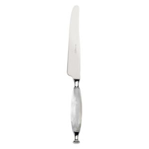 COUNTRY CHROME RING 6 TABLE KNIVES - White