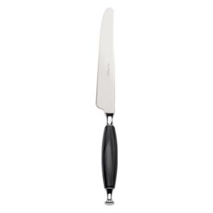 COUNTRY CHROME RING 6 TABLE KNIVES - Black