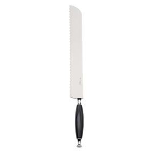 COUNTRY CHROME RING BREAD KNIFE - Black
