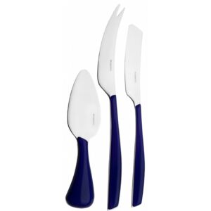 GLAMOUR 3 PIECE CHEESE SET - Blueberry